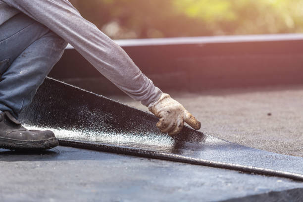 Professional Crawl Space Encapsulation technician working in Lavallette, NJ